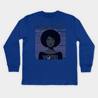 We the people vote Kids Long Sleeve T-Shirt